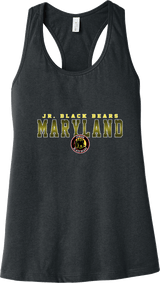 MD Jr. Black Bears Womens Jersey Racerback Tank