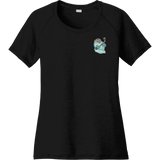 Atlantic City Seals Ladies PosiCharge Tri-Blend Wicking Scoop Neck Raglan Tee