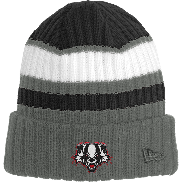 Scary Badgers New Era Ribbed Tailgate Beanie